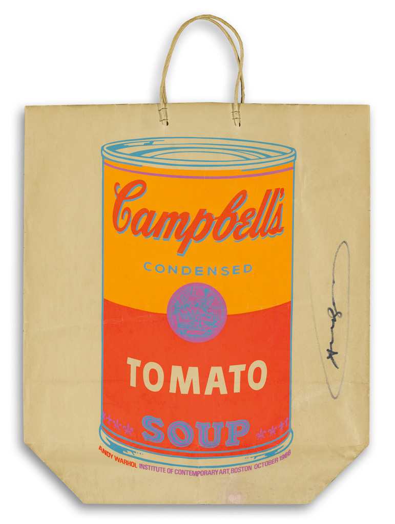ANDY WARHOL Campbells Soup Can (Tomato).